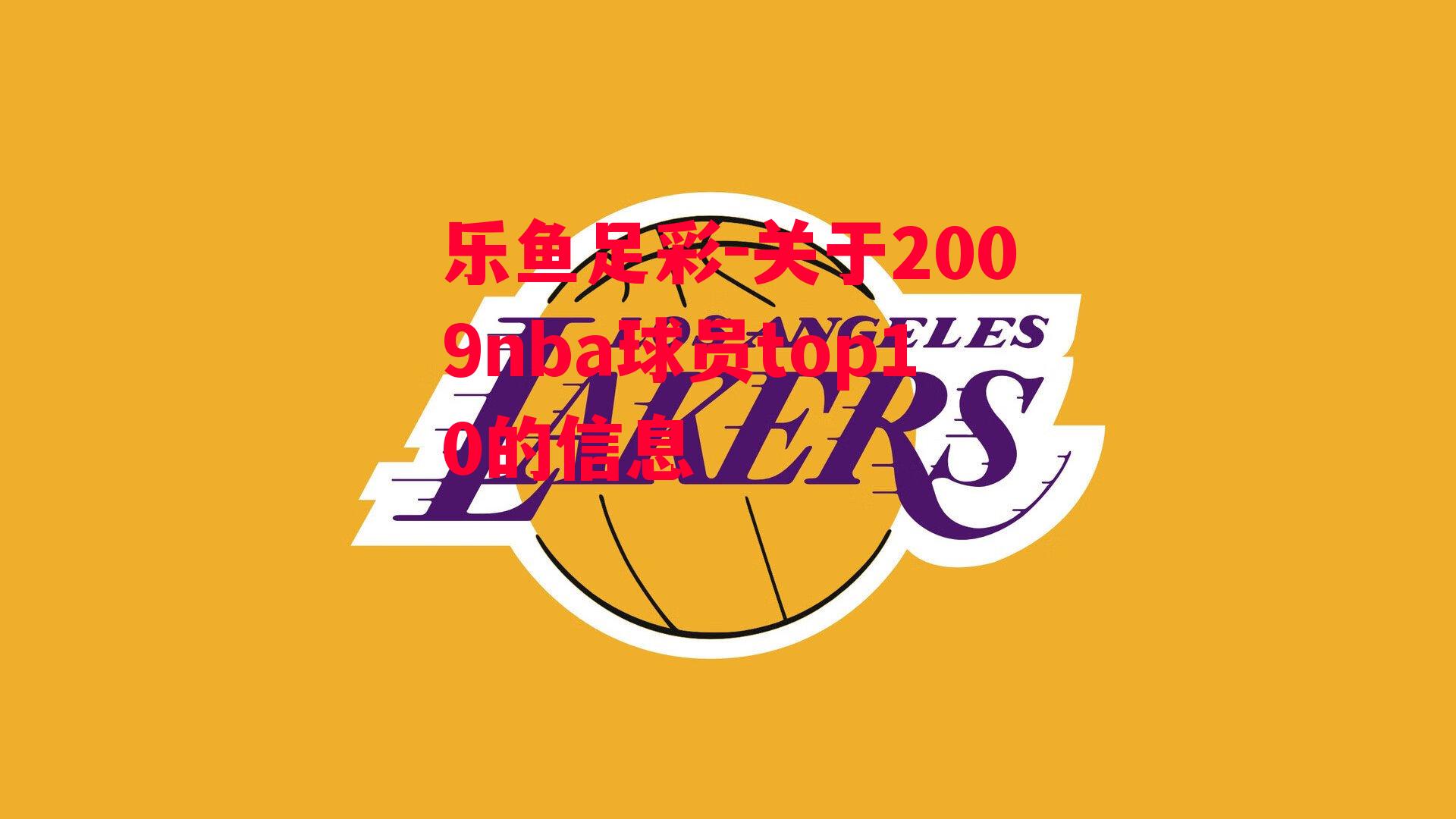 关于2009nba球员top10的信息